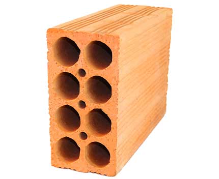 Standart Yuvarlak Delikli 20'lik Tuğla